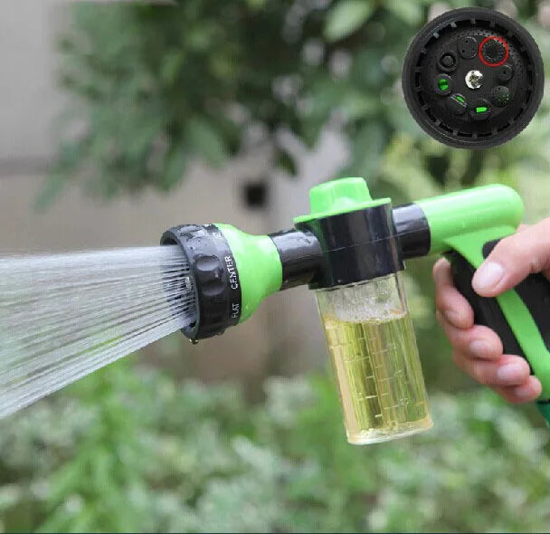 Dog Shower Sprayer 8 in 1 Pet Bath Cleaning Cat Dog Shower Gun High-pressure Hose Nozzle