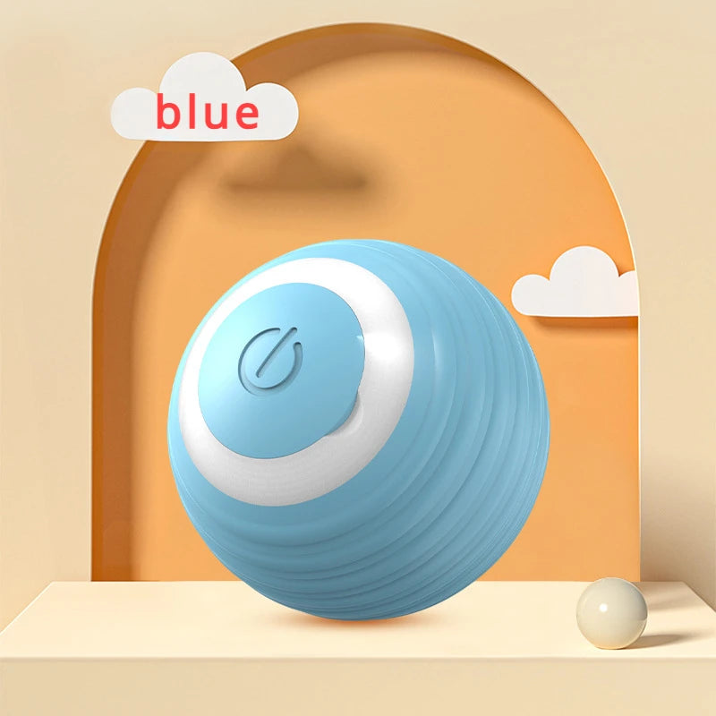 Interactive Cat Toy Ball 360° Automatic Rotating Rolling Ball Accessories for Cats Toys