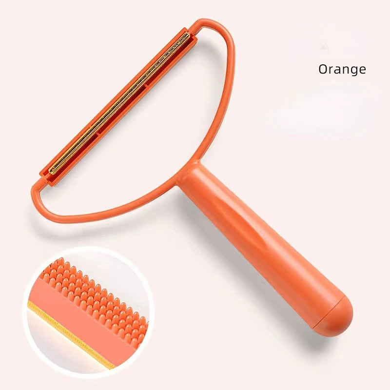 Pet Hair Remover Brush Portable Silicone Double Side Pet Hair Brush Sweater Cleaner Wool