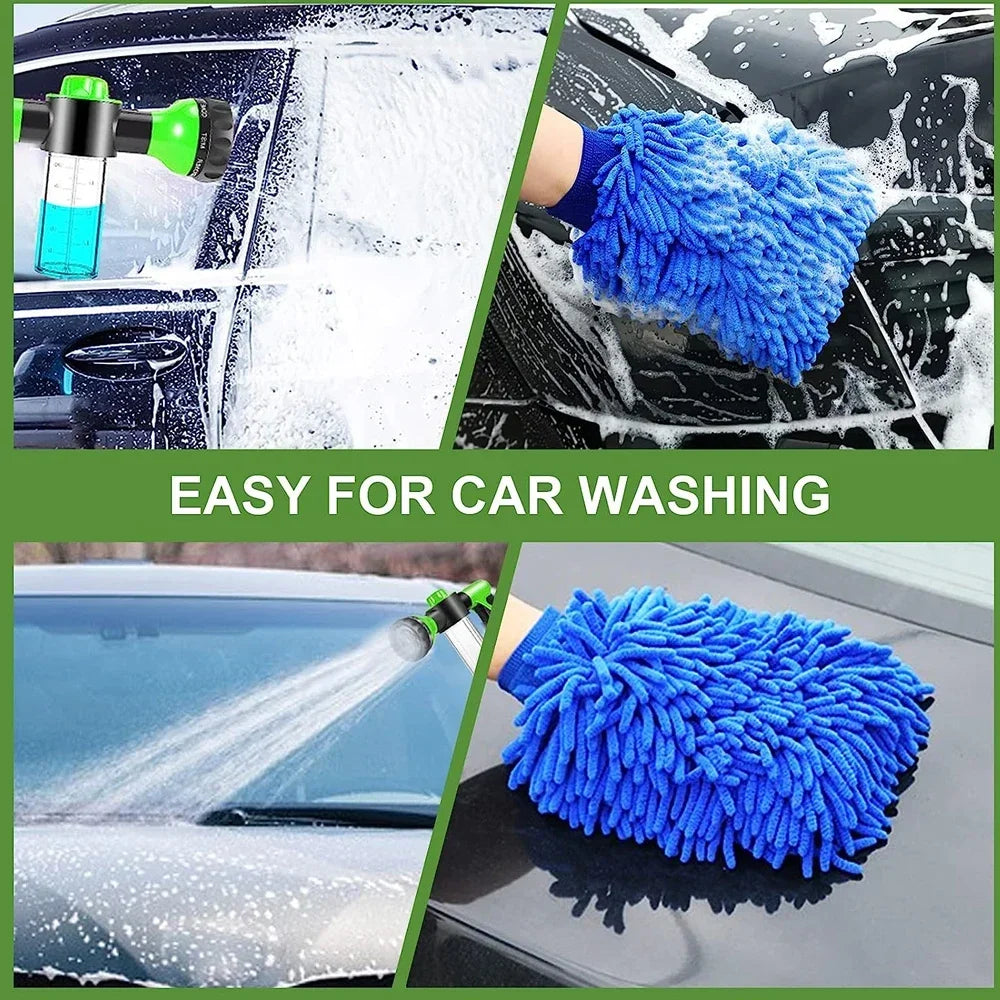 Dog Shower Sprayer 8 in 1 Pet Bath Cleaning Cat Dog Shower Gun High-pressure Hose Nozzle