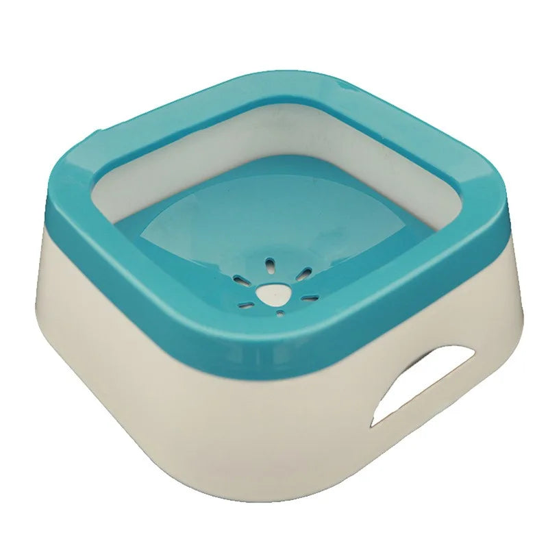 Anti-splash Water Bowl For Dogs 1L Large Capacity Drinker Drinking Bowls Dog Waterer For