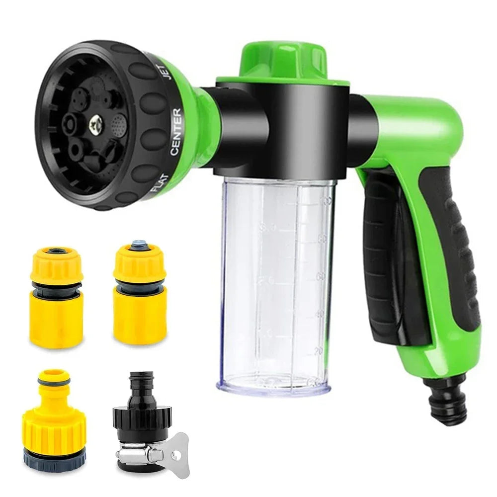 Dog Shower Sprayer 8 in 1 Pet Bath Cleaning Cat Dog Shower Gun High-pressure Hose Nozzle