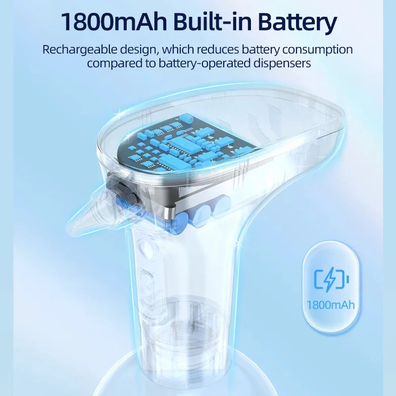 Automatic Soap Dispenser for Pet Liquid Soap and Shampoo Making Foam, Smart Bathroom Dog