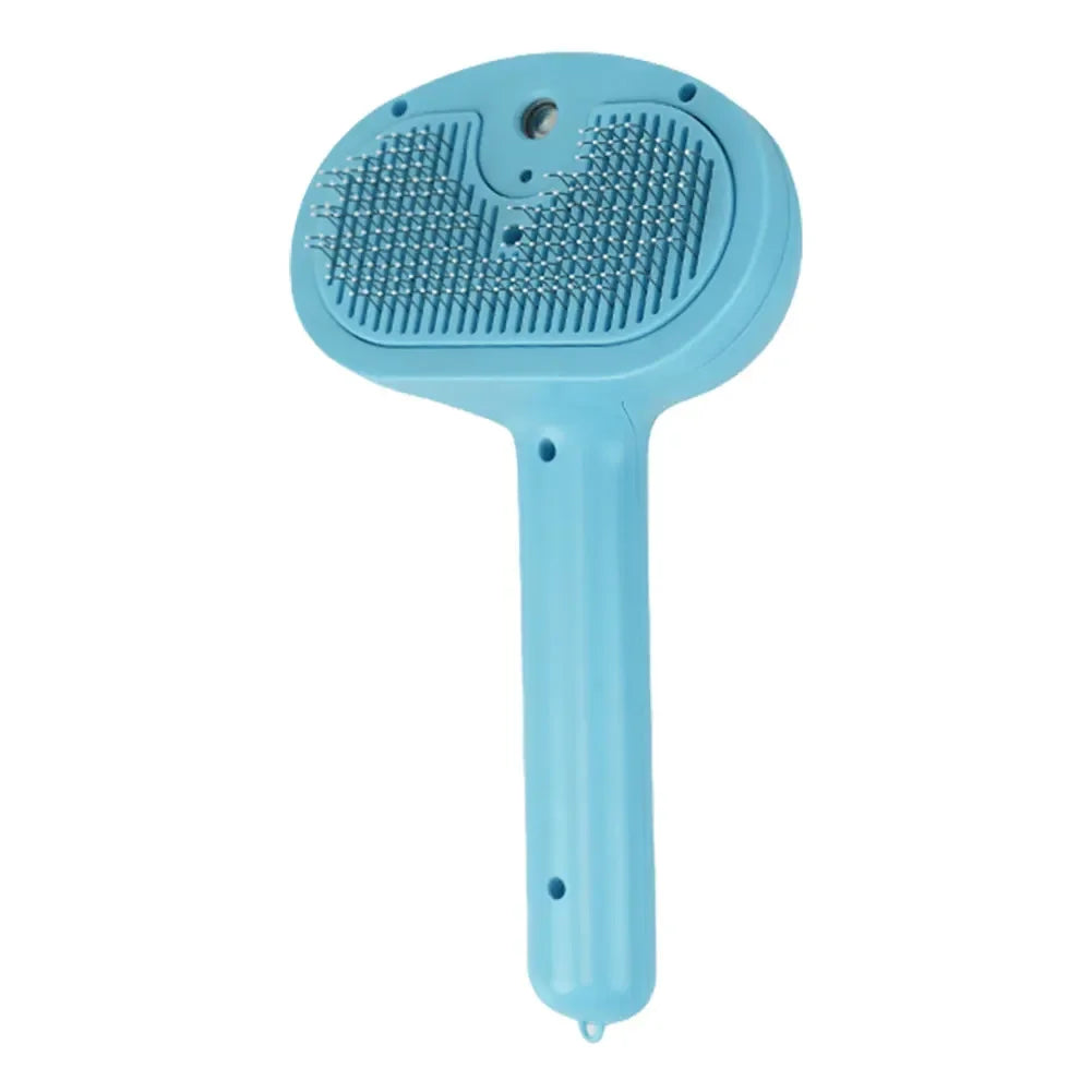 Self-cleaning Pet Hair Remove Comb Multi-Function Electric Spray Steam Brush For Cats