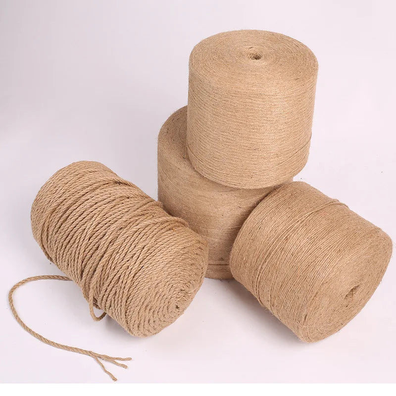 Sisal Rope Cat Tree Scratching Post Toy Cat Climbing Frame Replacement Rope Desk Legs