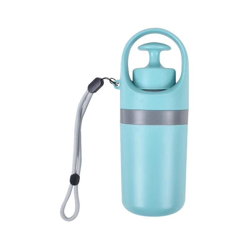 Portable Dog Pooper Scooper with Garbage Bag Outdoor Pet Poop Grabber Claw Fecal Shovel