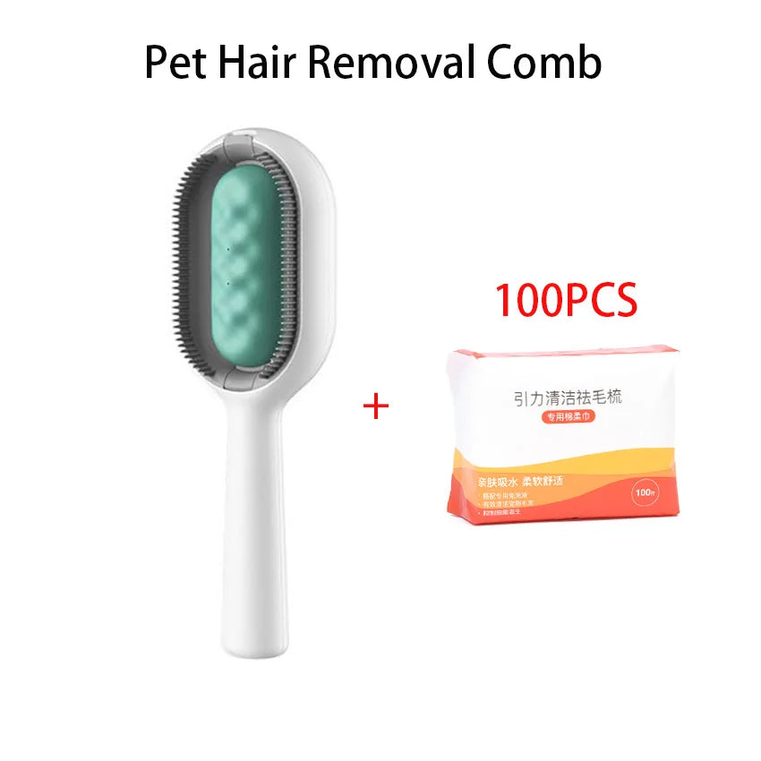 4 in 1 Pet Knots Remover Reusable Cat and Dog Hair Remover Universal Pet Hair Remover