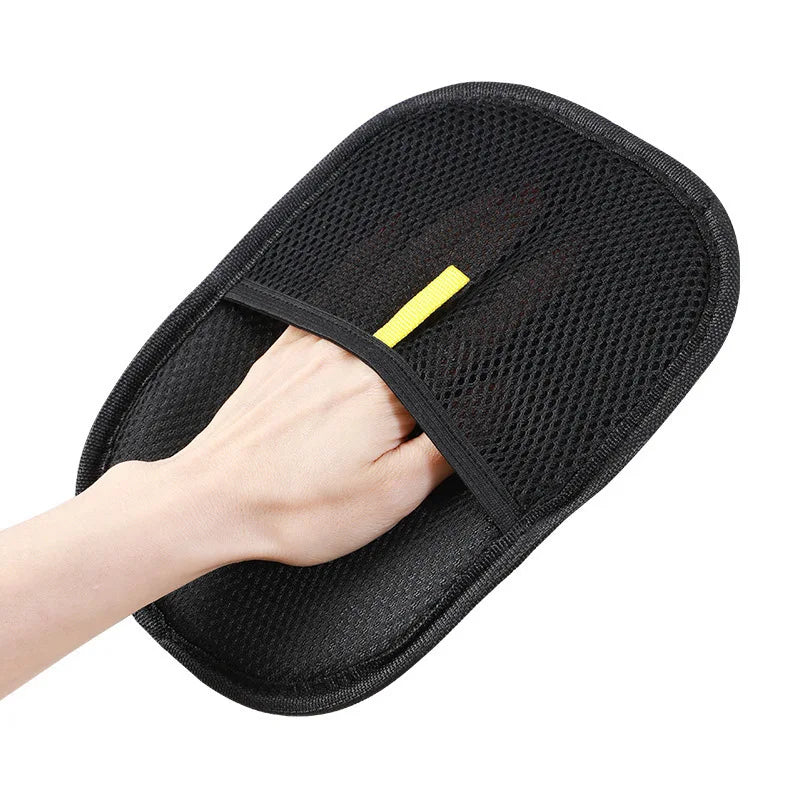 Pet Hair Removal Tool Reusable Static Removal Gloves Double-Sided Grooming Gloves for