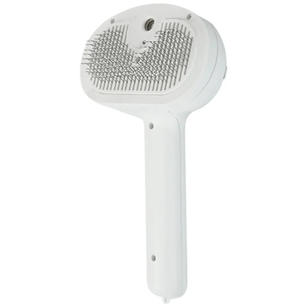Self-cleaning Pet Hair Remove Comb Multi-Function Electric Spray Steam Brush For Cats
