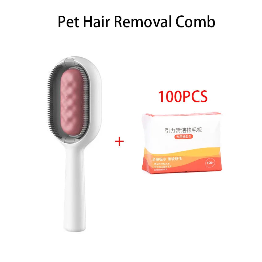 4 in 1 Pet Knots Remover Reusable Cat and Dog Hair Remover Universal Pet Hair Remover