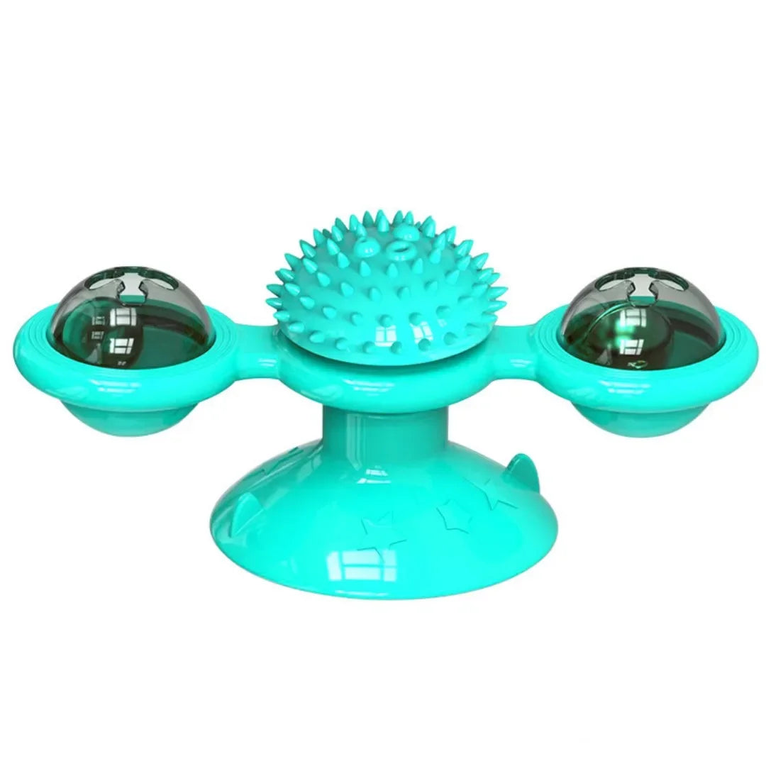 Windmill Cat Toy Interactive Pet Toys for Cats Puzzle Cat Game Toy With Whirligig