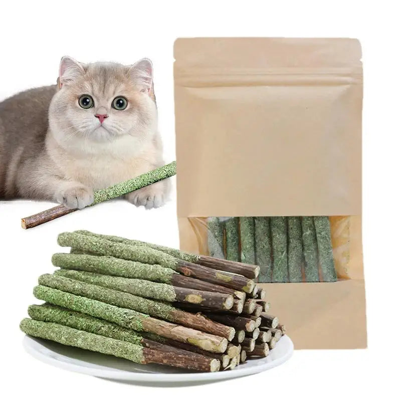 Cat Grass Sticks Indoor Cat Teething Grass Sticks Teething Stick Snacks For Cats Cat