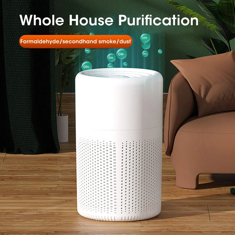 Mini Desktop Air Purifier Portable Air Purifier Household Air Cleaner With HEPA Filter