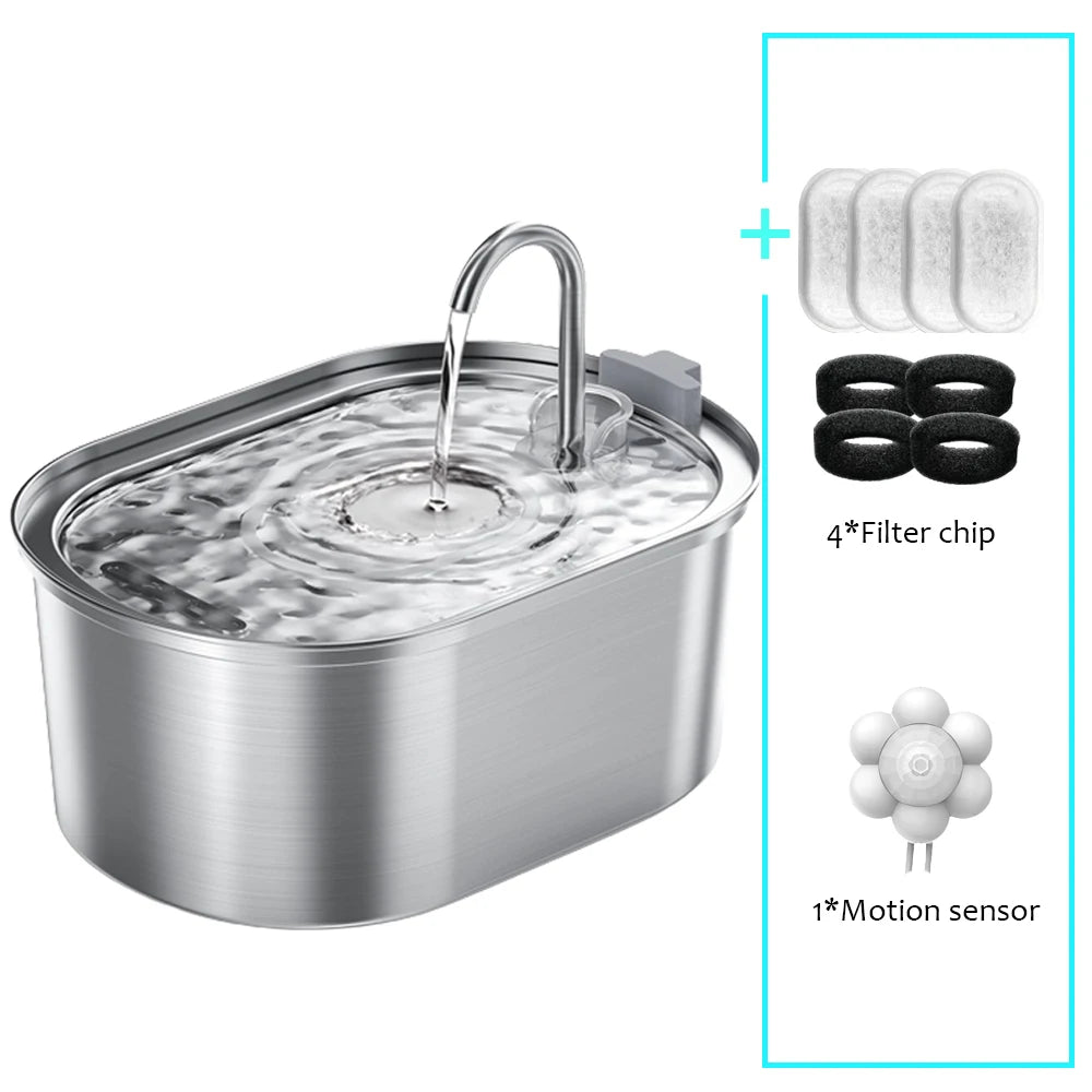 Smart Cat Water Fountain Automatic Drinker For Cats Water Feeder Pet Water Dispenser