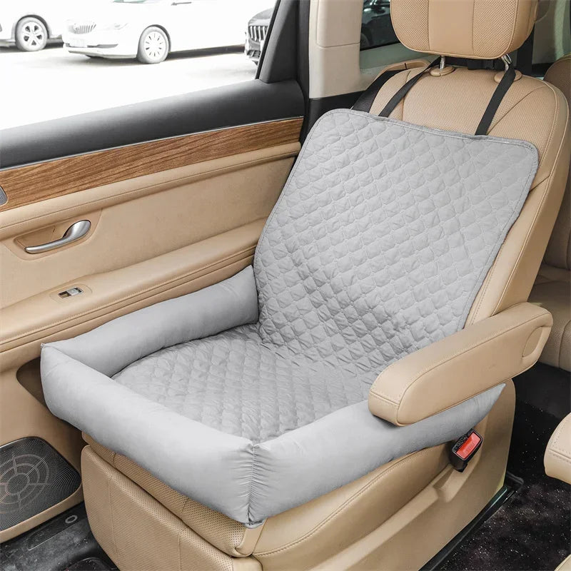 Dog Cat Pets Car Seat Cushion Outdoor Travel Hanging Bag Quilted Seat Pet Bed Car Nest