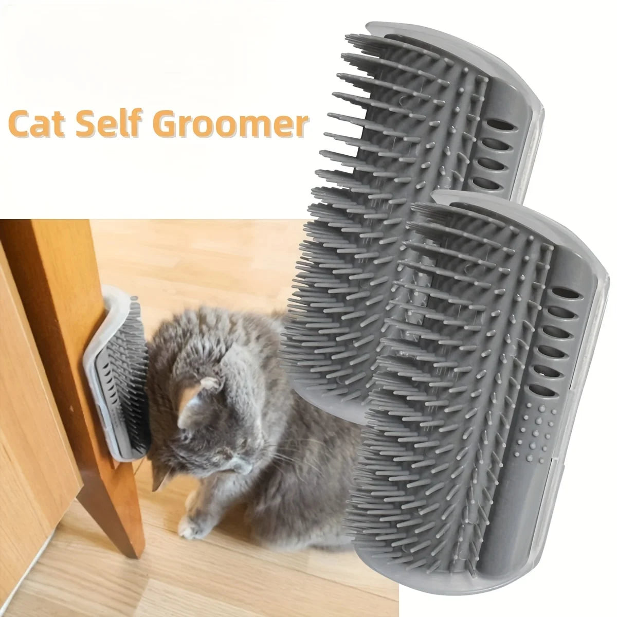 Pet cat scratching and stroking device, a toy for relieving boredom and self-amusement