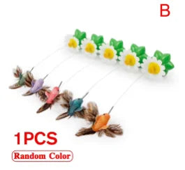 Electric Butterfly Cat Toy Shake Rotating Flying Automatic Humming Bird Intelligence